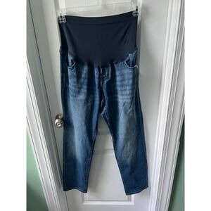 Old Navy Womens‎ Maternity Jeans Full Panel Wow Straignt Size 10 SHORT NEW